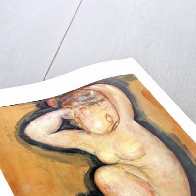 Caryatid, c.1913-14 by Amedeo Modigliani