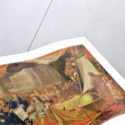 Study for The Establishment of the Academie des Sciences in 1666 and the Foundation of the Observatory in 1667 by Charles Le Brun