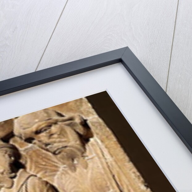 Relief depicting apostles by French School