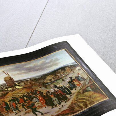 The Wedding Procession by Pieter the Younger Brueghel