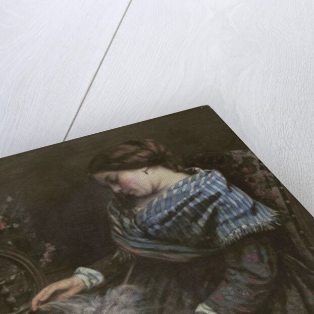 The Sleeping Embroiderer, 1853 by Gustave Courbet