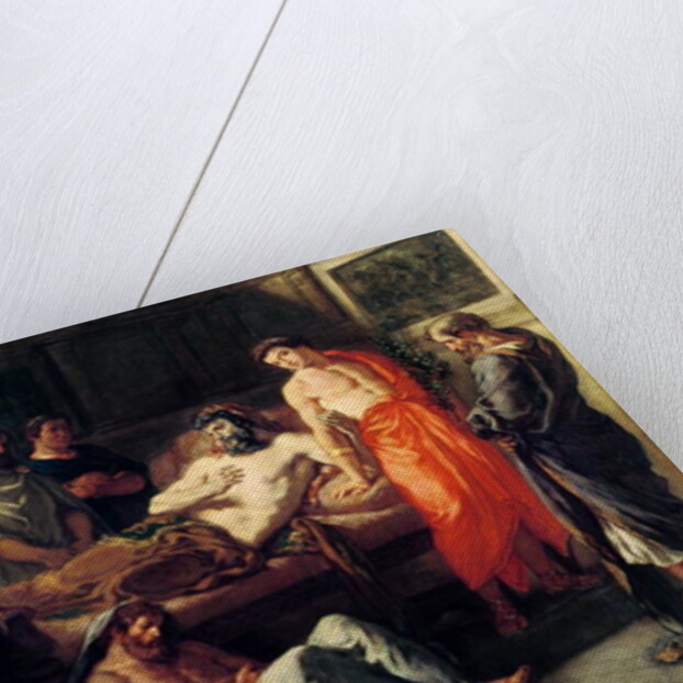 Study for The Death of Marcus Aurelius, before 1844 (oil on canvas by Ferdinand Victor Eugene Delacroix