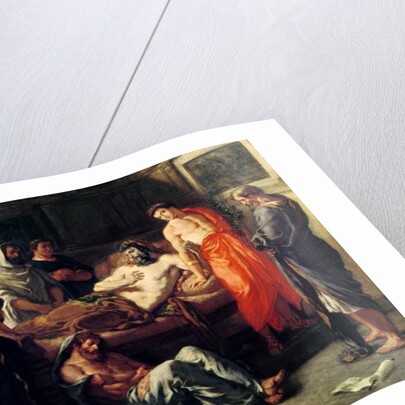 Study for The Death of Marcus Aurelius, before 1844 (oil on canvas by Ferdinand Victor Eugene Delacroix