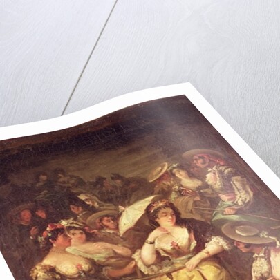 Women on a Balcony, 1859 by Eugenio Lucas y Padilla