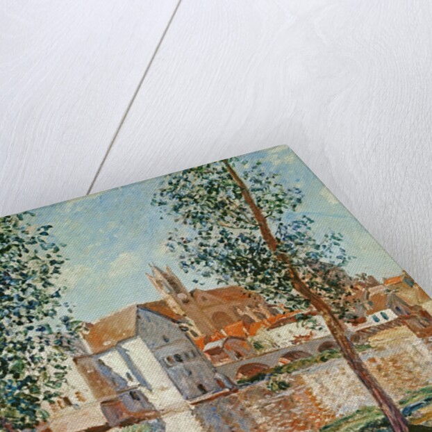 Le Loing à Moret, Septembre Matin by Alfred Sisley