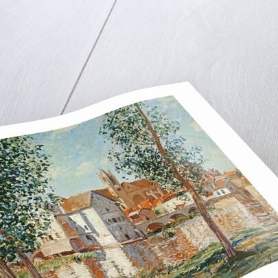 Le Loing à Moret, Septembre Matin by Alfred Sisley