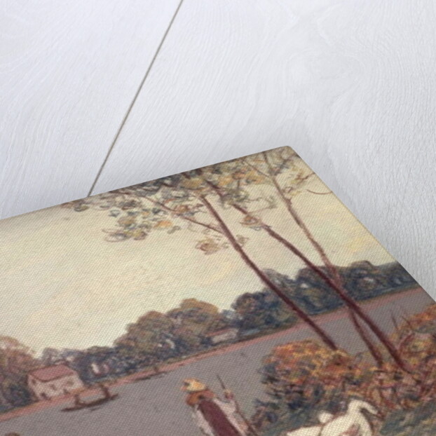 On the Banks of the Loing by Alfred Sisley