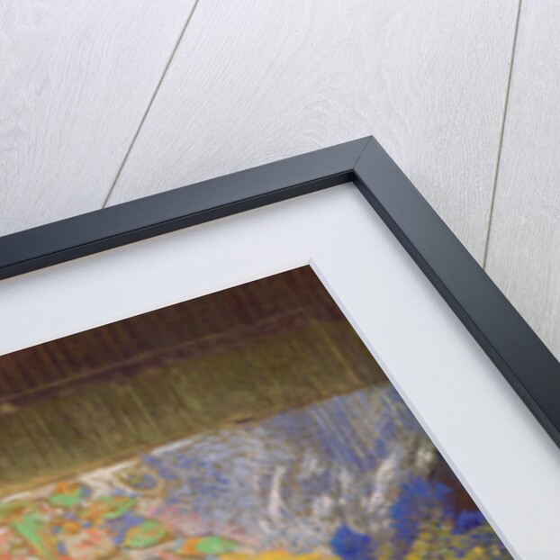 Young Girl in a Blue Bonnet, after 1890 by Odilon Redon