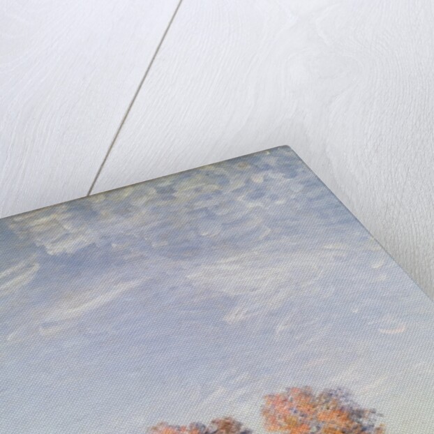 Uphill Road in Sunshine, 1891 by Alfred Sisley