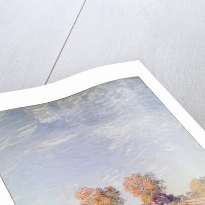 Uphill Road in Sunshine, 1891 by Alfred Sisley