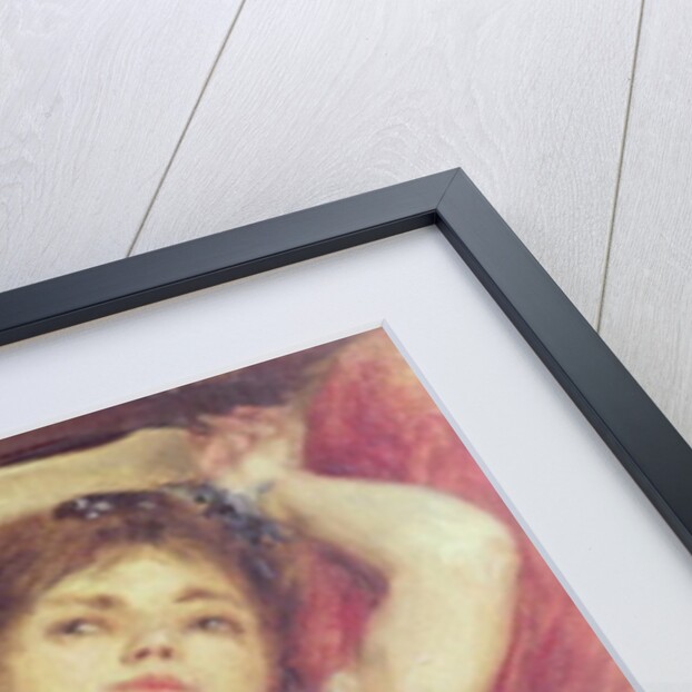 Semi-Nude Woman in Bed: The Rose, before 1872 by Pierre Auguste Renoir