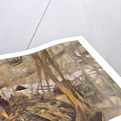 Interior of a Munitions Factory: The Forge, 1916-17 by Edouard Vuillard