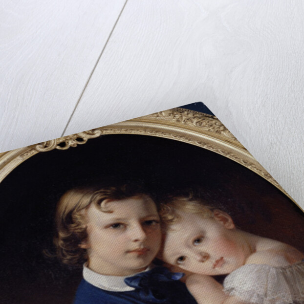 Paul and Rene Dubufe, c.1852 by Claude-Marie Dubufe