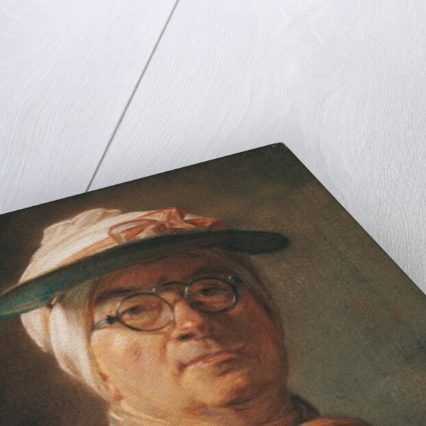 Self Portrait, 1775 by Jean-Baptiste Simeon Chardin