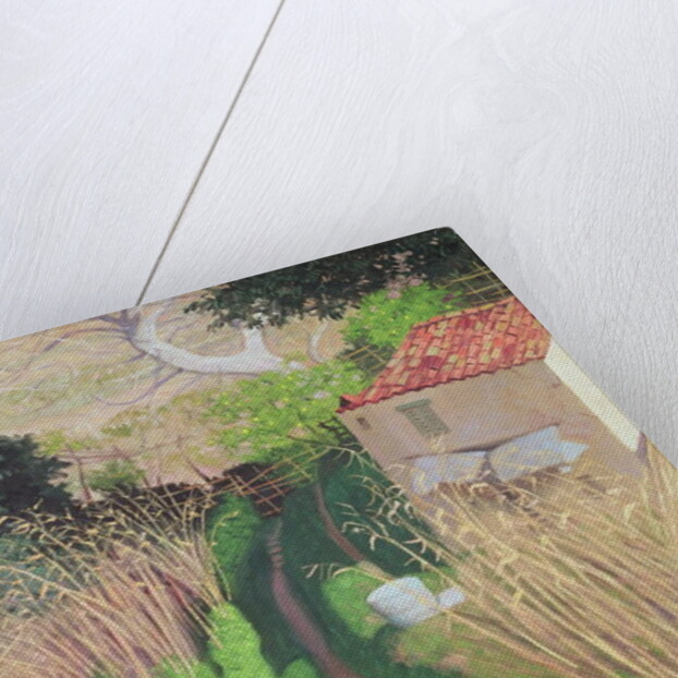 House and Reeds, c.1921-24 by Felix Edouard Vallotton