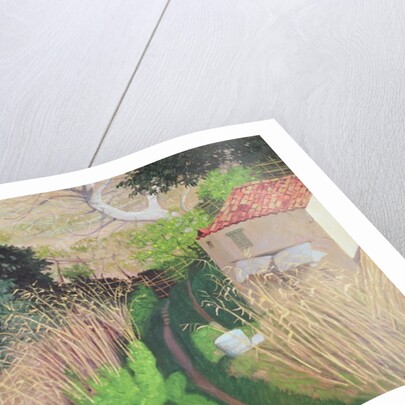 House and Reeds, c.1921-24 by Felix Edouard Vallotton