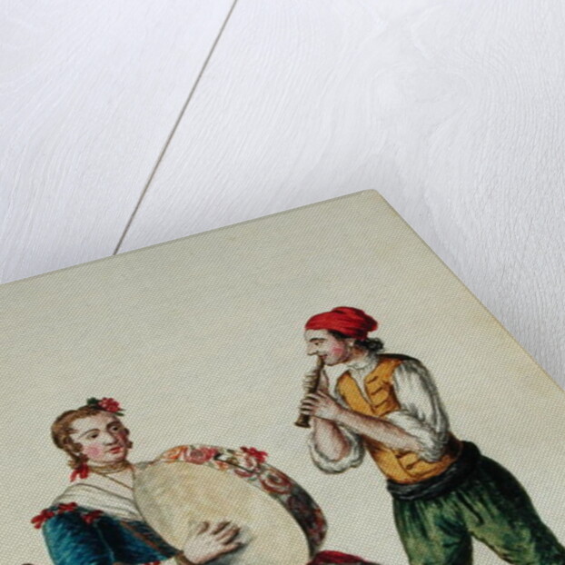 Venetian Musician by Jan van Grevenbroeck