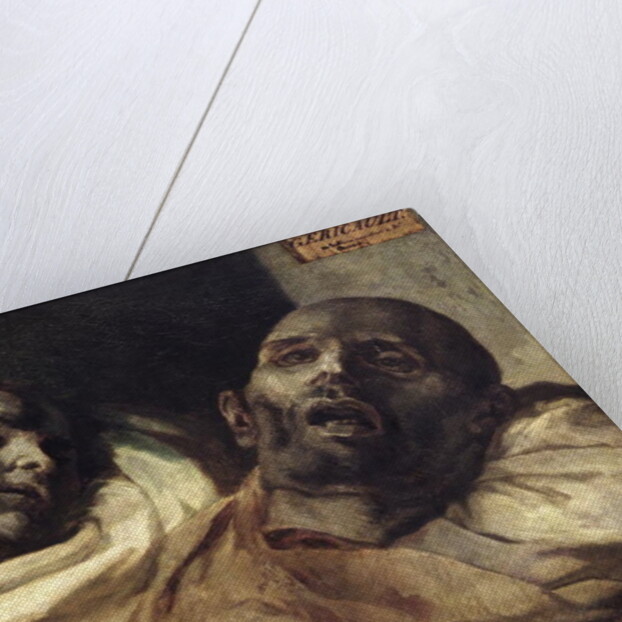 Heads of Torture Victims by Theodore (after) Gericault