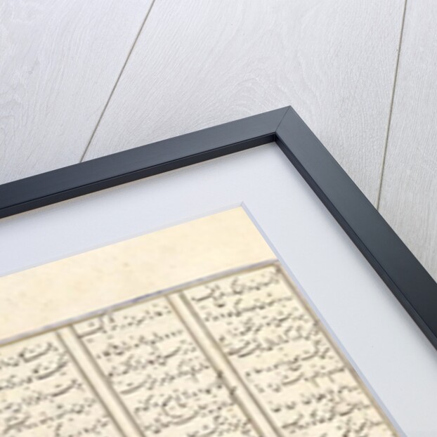 Ms C-822 Simurgh offers Zal, the father of Roustem, to Sam, the grandfather of Roustem by Persian School