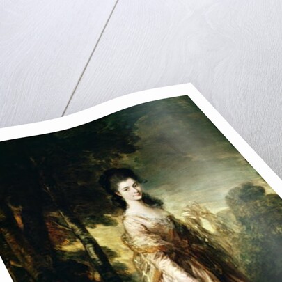 Portrait of Mrs. Lowndes-Stone c.1775 by Thomas Gainsborough