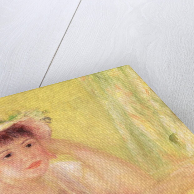 Woman in a Straw Hat, 1879 by Pierre Auguste Renoir