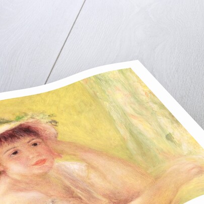 Woman in a Straw Hat, 1879 by Pierre Auguste Renoir