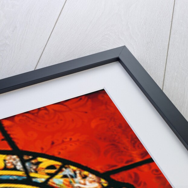 Window depicting March, from Montigny by French School