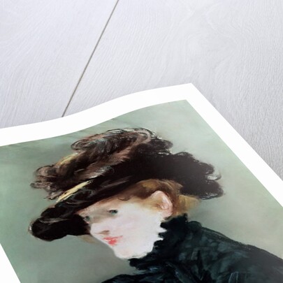 Portrait of Mery Laurent 1882 by Edouard Manet