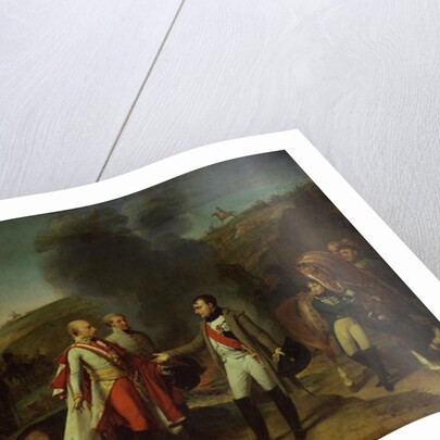 Meeting between Napoleon I and Francis II after the Battle of Austerlitz, 4th December 1805 by Baron Antoine Jean Gros