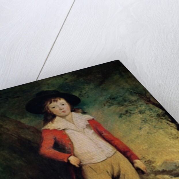 Portrait of William Seward with a Cricket Bat, c.1788-91 by Ozias Humphry