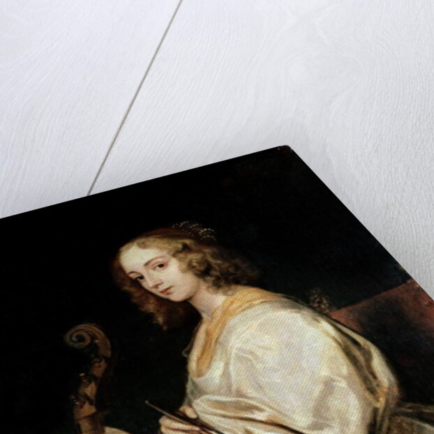 Young Woman Playing a Viola da Gamba by Anthony van Dyck