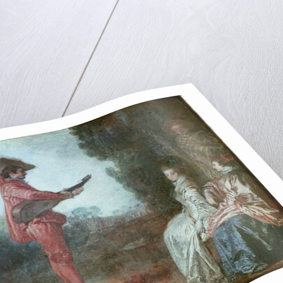 The Enchanter, c.1712 by Jean Antoine Watteau