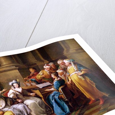 The Grand Turk Giving a Concert for his Mistress by Carle van Loo