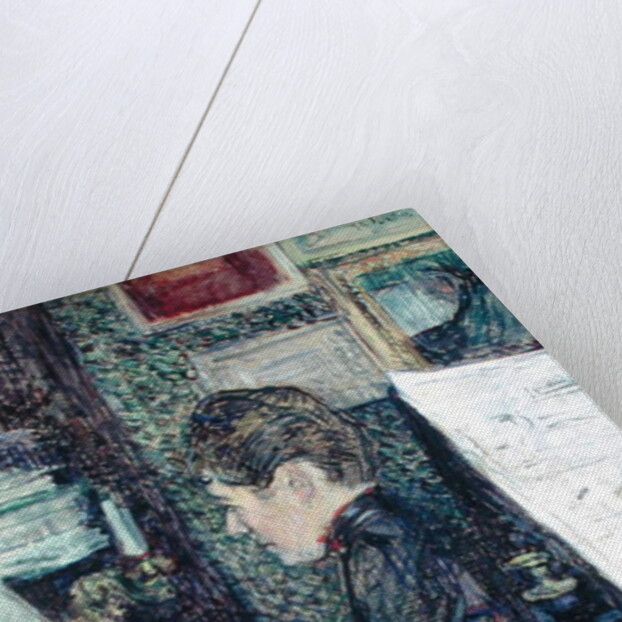 Mademoiselle Dihau at the Piano, 1890 by Henri de Toulouse-Lautrec