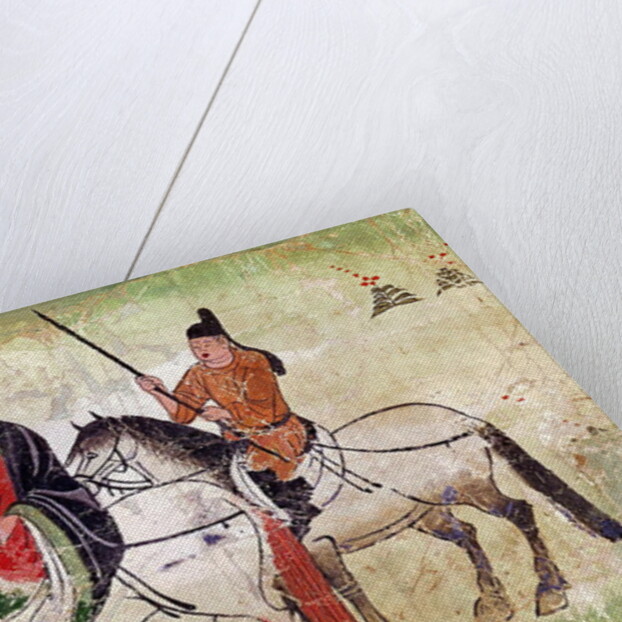 Two Horsemen in a Landscape or, The Boddhisatva and his Equerry, Tang Period by School Chinese