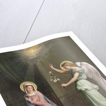 The Annunciation, 1859 by Auguste Pichon