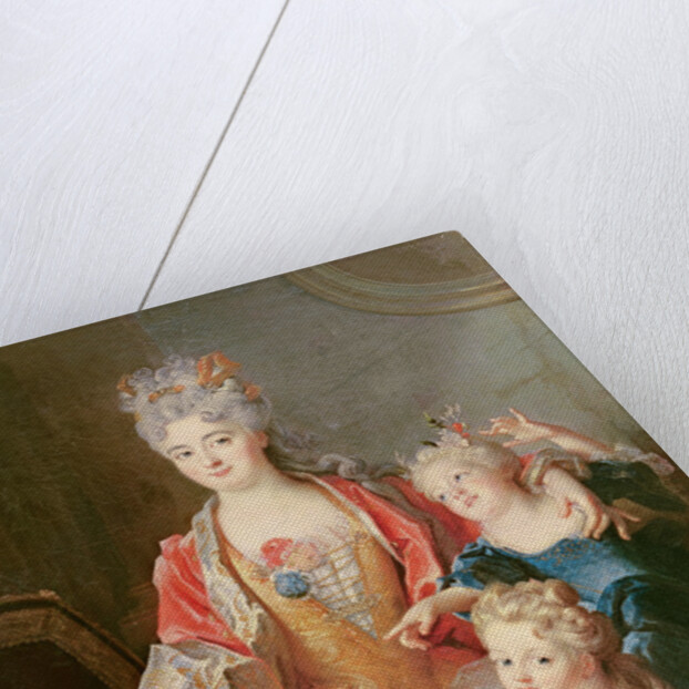 A Woman with Two Children by Nicolas de Largilliere
