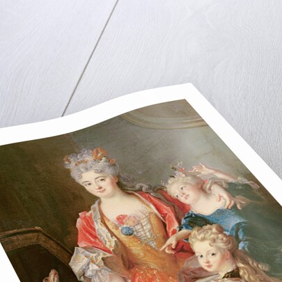 A Woman with Two Children by Nicolas de Largilliere