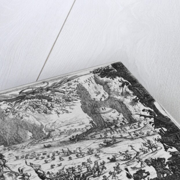 The Temptation of St. Anthony by Jacques Callot