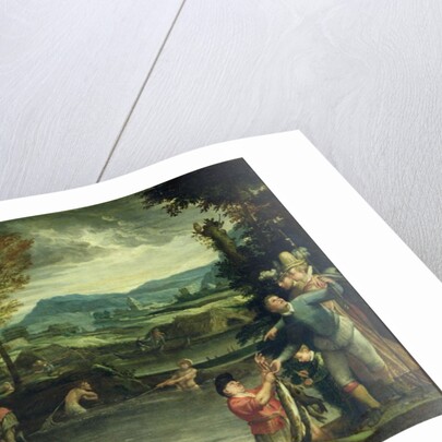 Fishing by Annibale Carracci