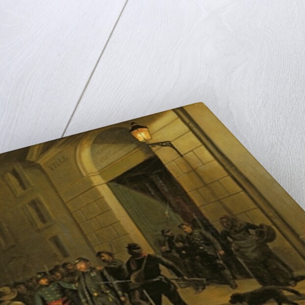 Arrest of the Generals Lecomte and Clement Thomas during the Paris Commune by Emmanuel Masse