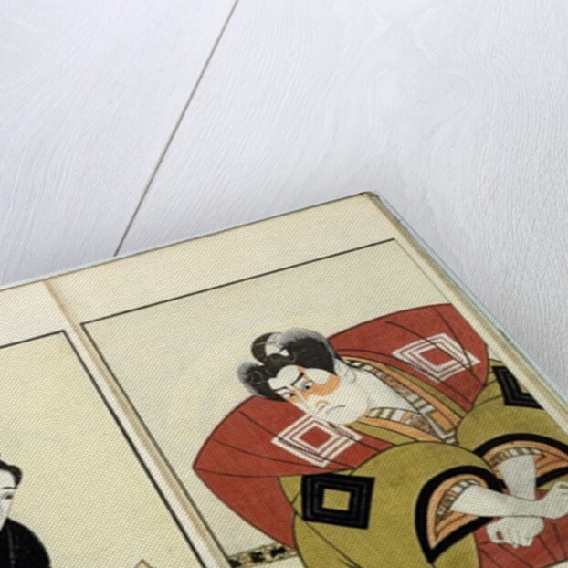 Portraits of Two Actors, 1803 by Utagawa Toyokuni