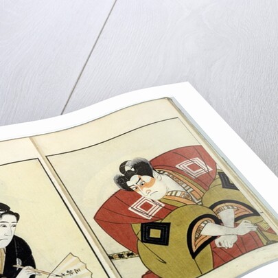 Portraits of Two Actors, 1803 by Utagawa Toyokuni