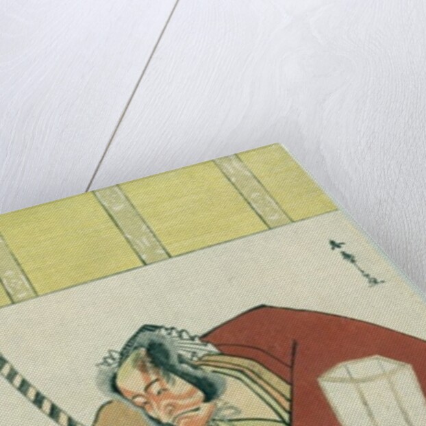 Danjuro in the role of Sakatano Kintoki by Katsukawa Shuncho