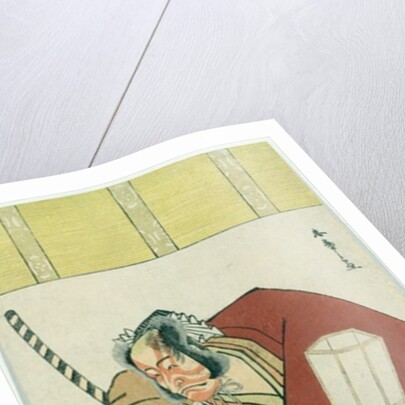 Danjuro in the role of Sakatano Kintoki by Katsukawa Shuncho