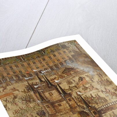 The Place Royale and the Carrousel in 1612 by French School