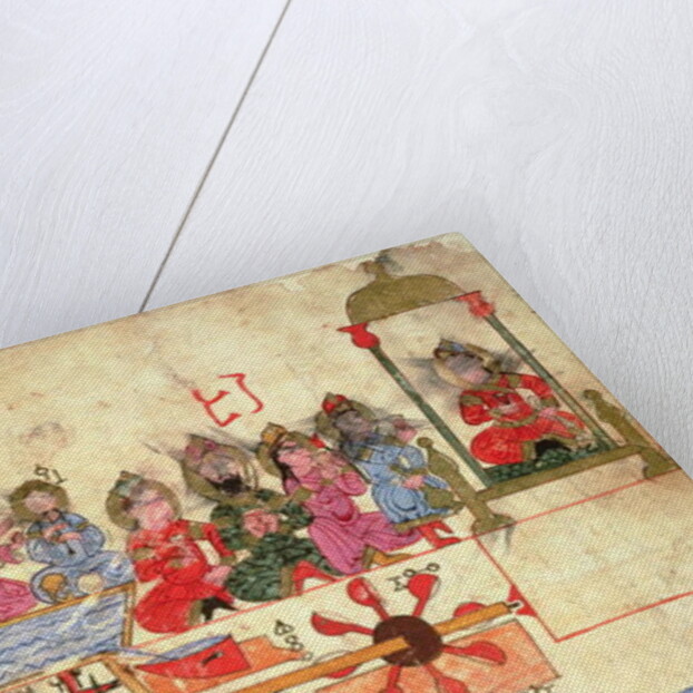 Boat with Automata by Islamic School