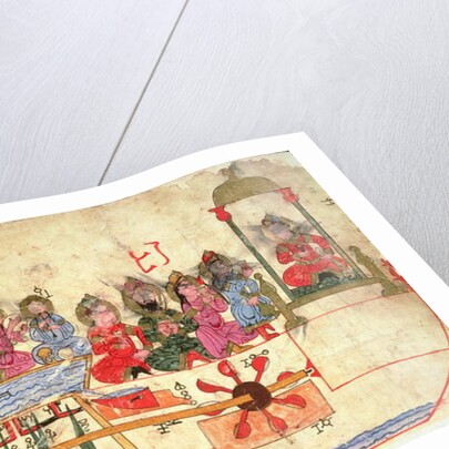 Boat with Automata by Islamic School
