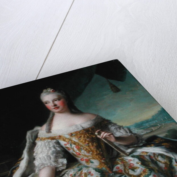 Dauphine Marie-Josephe de Saxe 1751 by Jean-Marc Nattier