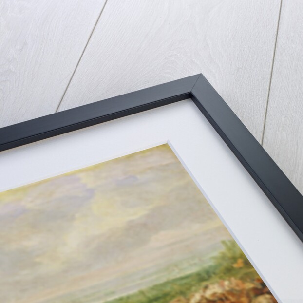 Promenade of Louis XIV before the Palace of Clagny, c. 1680 by French School